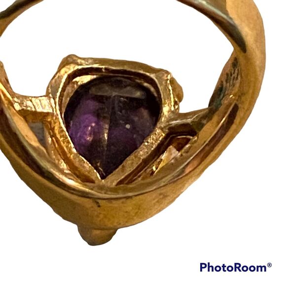 Costume Ring 6 Single Stone Romantic Gypsy Minimalist Goddess Chic Classy Modest - Picture 3 of 11